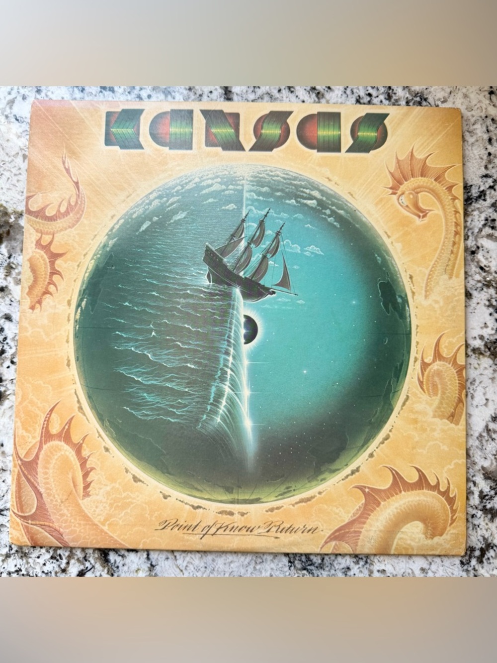 Kansas _Point of No Return_Vinyl LP Record_Original 1977 Pressing